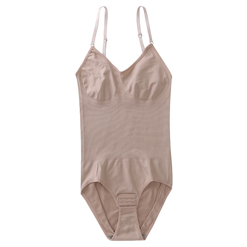 Châu Âu Mỹ Kích Thước Lớn Sau Sinh Hông Liền Mạch Body Shaper Nữ Corset Sling Bụng Body Body Body