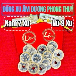 Đồng Xu Âm Dương (Ngũ Đế) Chất Liệu Đồng Nguyên Chất