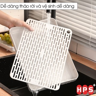 Khay úp ly cốc, Khay trà nhựa PP cao cấp 2 lớp chịu nhiệt MAISON, Khay đựng đa năng phong tiện ích cho gia đình