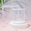 Hộp Đựng Trang Sức Màng PE Trong Suốt, Hộp Trang Sức Mini Trưng Bày Nữ Trang hộp đựng trang sức trong suốt tinh tế thích