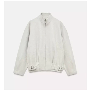 ÁO KHOÁC DẠ XÁM ZARA SIZE S 5063/303