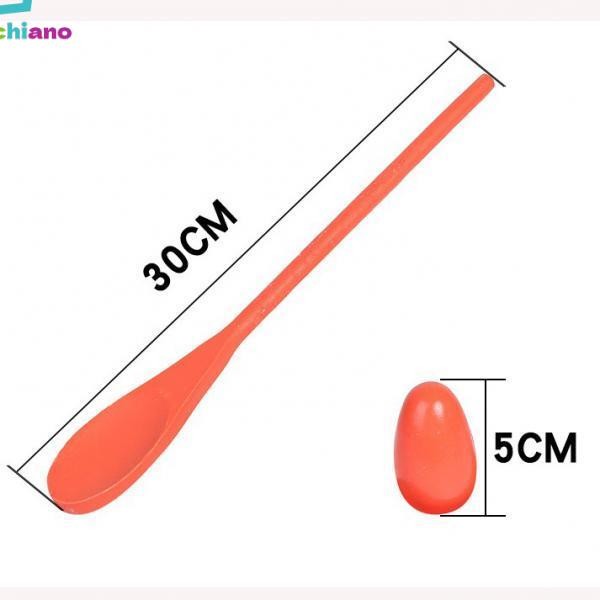 Gamchiano 12 Miếng Trứng Và Thìa Đua Game6 6 Thìa Trò Chơi Vui Nhộn Cho Trẻ Em Tiệc, Sinh Nhật, Đi Chơi Gia Đình