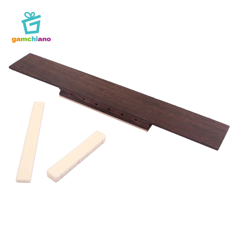 Cầu đàn guitar 6 dây có đai ốc yên ngựa cho đàn guitar cổ điển Acoustic Accs