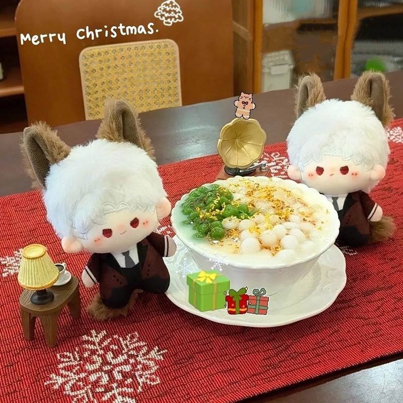 10cm Trò Chơi Tình Yêu Và Không Gian Sâu Rafayel Zayne Xavier Sillus Cosplay Tai Mèo Đuôi Sang Trọng Búp Bê Đồ Chơi Nhồi Bông Mặt Dây Chuyền Cô Gái Người Bạn Quà Tặng