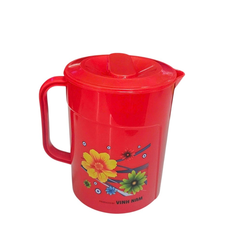[Quà Tặng Không Bán] Ca Nhựa Có Nắp Vinh Nam Plastic Size 1000ml