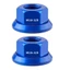 Shas Chống Ăn Mòn Xe Đạp Hub Đai Ốc Đa Năng Cố Định Gear Hợp Kim Nhanh Gắn
