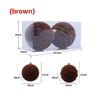 Mặt dây chuyền bóng Giáng sinh ASDFGER, Màu trơn 10cm Cây Giáng sinh Charm, Đồ dùng Giáng sinh đổ xô DIY Giáng sinh