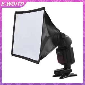 E-WOITD Máy khuếch tán Flash có thể gập lại đa năng Hộp mềm khuếch tán ảnh Hộp đèn mềm cho máy ảnh HNVN