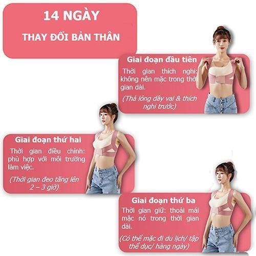 Đai Chống Lưng Gù Nam Nữ , Đai Nâng Ngực Nữ Có Nẹp Chỉnh Cột Sống ZX-074