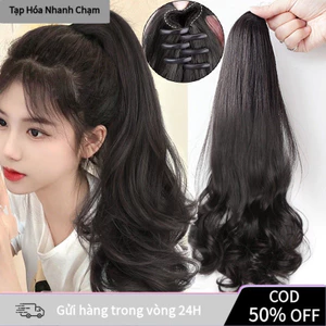 Tóc Giả Đuôi Ngựa Dài Xoăn Thời Trang Nữ – Ngoặm Gọn, Siêu Tự Nhiên, Dễ Gắn