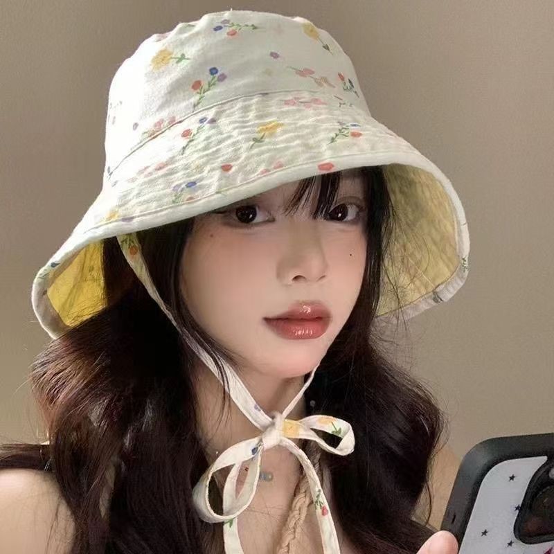 Mũ hoa điều chỉnh cho nữ, lý tưởng chống nắng mùa hè và sử dụng hàng ngày