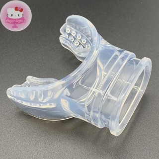 Moonlights Lặn Và Lặn Miệng Silicon Trong Suốt Lặn Dưới Nước Ống Lặn Ống Lặn Ống Nnorkel Bộ Điều Chỉnh Ống Miệng EN