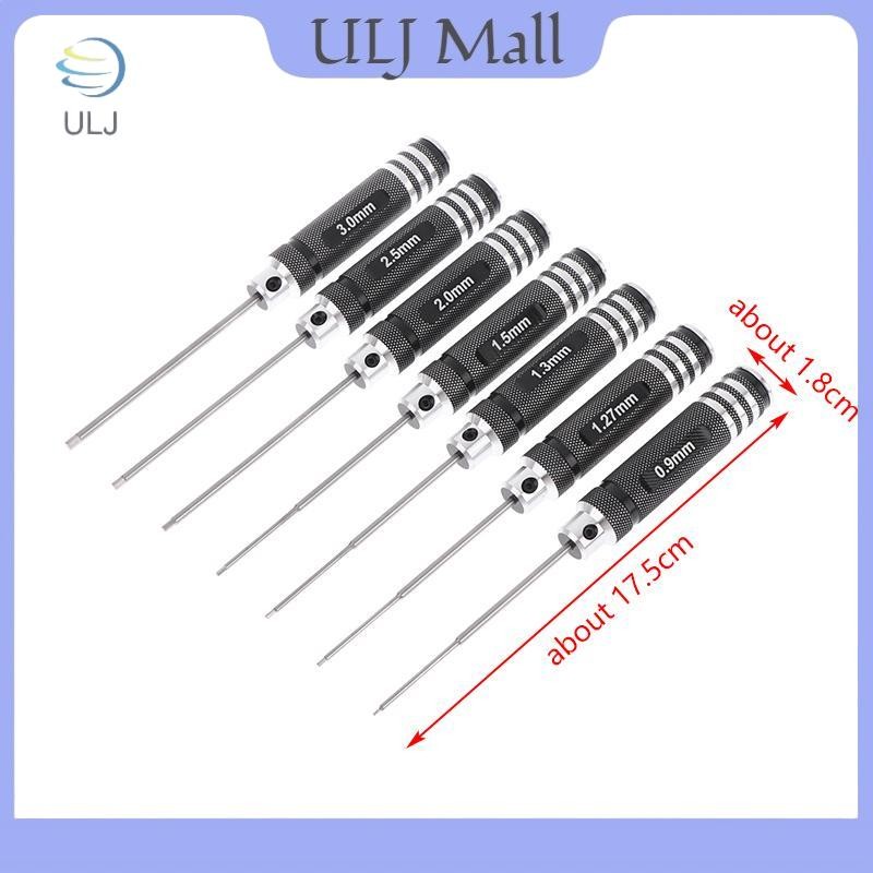 Bộ công cụ bảo trì lục giác mô hình máy bay ULJ 1.27 / 1.3 / 1.5 / 2.5mm.