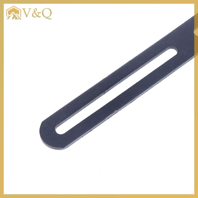 Littleloves1 1 Cái Thép Không Gỉ Góc Thẳng Giá Đỡ Đen / Bạc Dày 180 Độ Đế Cố Định Đầu Nối Giá Đỡ Đồ Nội Thất EN