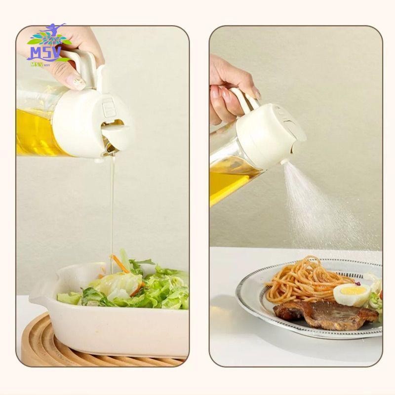 Bình xịt dầu áp suất cao - Bình đựng dầu ăn thủy tinh cho giấm BBQ