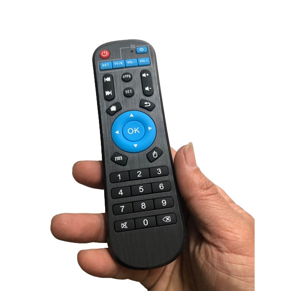 tay điều khiển remote từ xa tivi box H96 Max / X98 / Tx6 /HK1/T95X/TX3X96-kèm pin