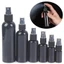 EBINLANDS 1 Cái Bình Tưới Nước Nhỏ, 20 / 30 / 50 / 60 / 100ml Chai Xịt Rỗng Màu Đen, Nước Hoa Mỹ Phẩm Dưỡng Da Mặt Phụ Kiện Du Lịch Nhựa Di Động