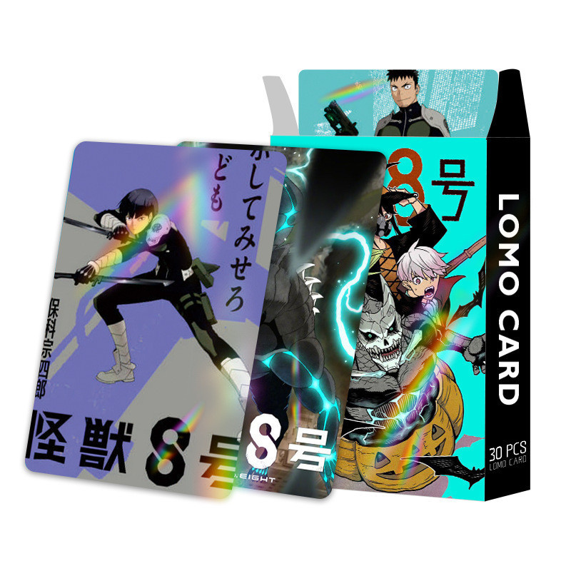 30 Chiếc Anime Manhwa Manga CHIẾN THẮNG KAIJU SỐ EIGHT Hologram Laser Lomo Card DARLING Trong FRANXX Crayon Shin-chan Photocards Totoro Bưu Thiếp Ba Chiều YM