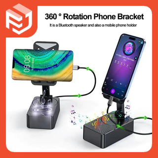 Giá đỡ điện thoại 3in1 có loa xoay 360 độ Giá đỡ điện thoại có đế chống trượt âm thanh vòm