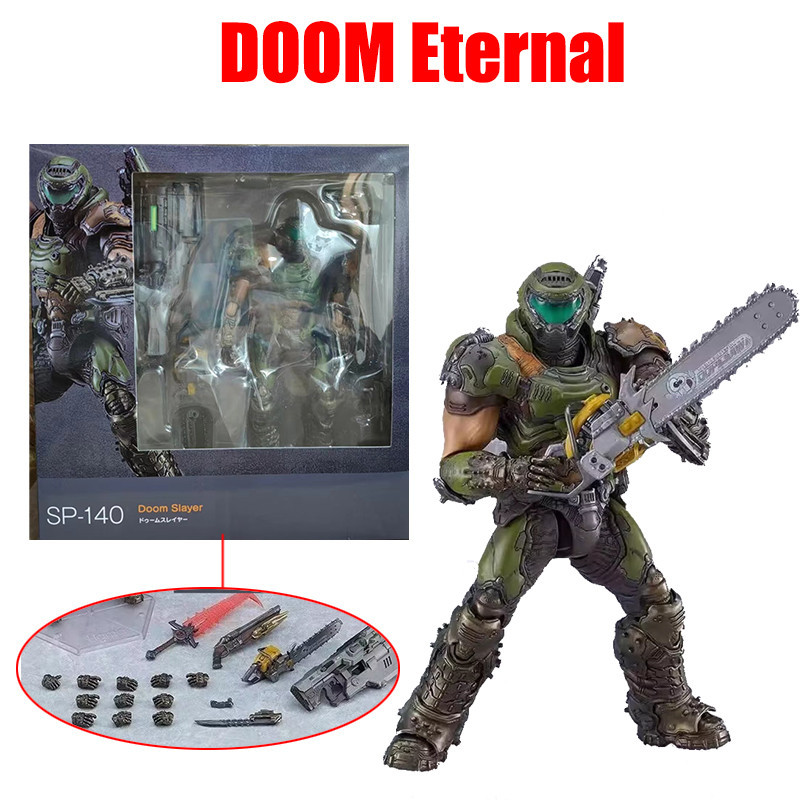 Game Figma Doom Slayer SP-140 Articulado Nhân Vật Hành Động Mô
