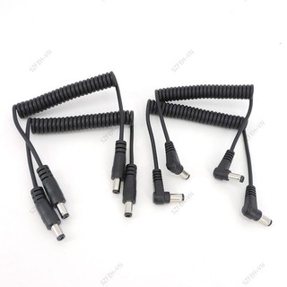 1m DC nam sang nam bên phải Đầu nối lò xo thiên thần 5,5mm x 2,1mm Cắm thẳng Cáp sạc nguồn 5,5 x 2,5 mm Dây nối dài F @ 2VN