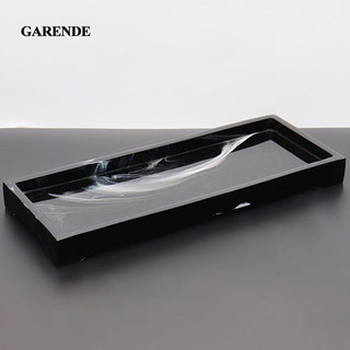 Garande Vanity Khay, Khay Trang Trí Mỹ Phẩm Tổ Chức Bồn Tắm Mặt Bàn Tủ Quần Áo Khay Bảo Quản Để Sắp Xếp Nước Hoa Trang Sức Nhà Vệ Sinh