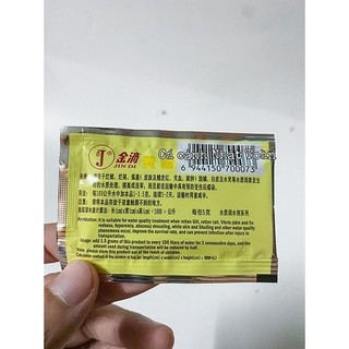 Jindi gói vàng vấn đề nấm trắng cho cá cảnh