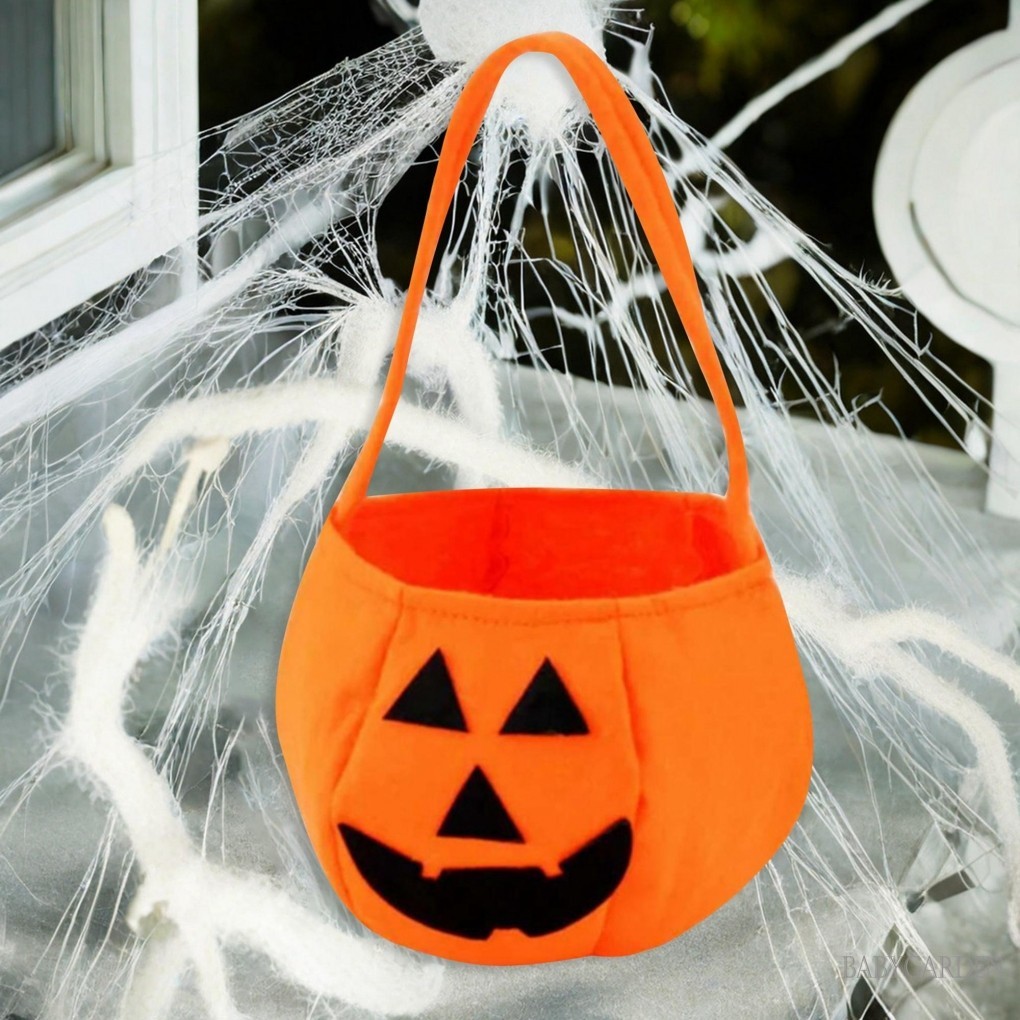 Baga-halloween Bí Ngô Kẹo Túi Xách Bát Dễ Thương Đảng Trang Trí Lễ Hội Túi Tote Dành Cho Người Lớn / Trẻ Em