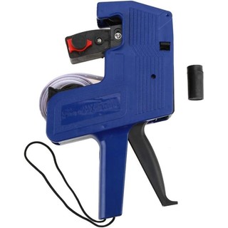 Máy in thẻ kỹ thuật số RISEDUT, Màn hình 8 chữ số Máy in nhãn giá văn phòng, Siêu thị MX-5500 di động 1 nhãn cuộn + 1 nhãn dán cầm tay Cửa hàng tạp hóa
