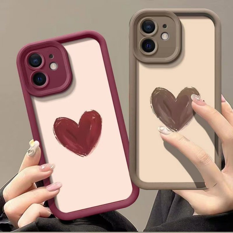 Ốp Điện Thoại + Dây Buộc Đám Mây Trái Tim Tình Yêu Cặp Đôi Dành Cho Redmi K40 K20 K30 Pro Zoom K40 Gaming K30 Ultra K40S Redmi Note 8 Pro Dễ Thương Angie Eyes Bìa Mềm