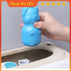 Lọ Thả Bồn Cầu Lợn Khử Mùi Tẩy Bồn Cầu Thế Hệ Mới Thả Toilet Diệt Khuẩn - siêu tiện lợi
