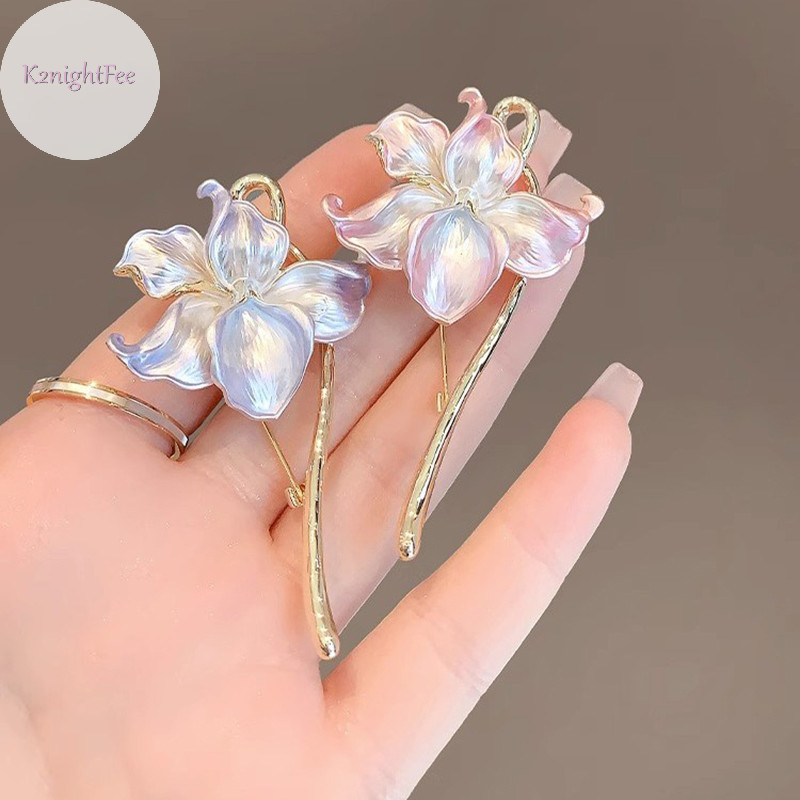 K2nightfee Phong Cách Mới Tính Khí Cảm Giác Nước Lily Men Hoa Lily Trâm Cài Cho Nữ Đám Cưới Tiệc Văn Phòng Cài Áo Quà Tặng VN