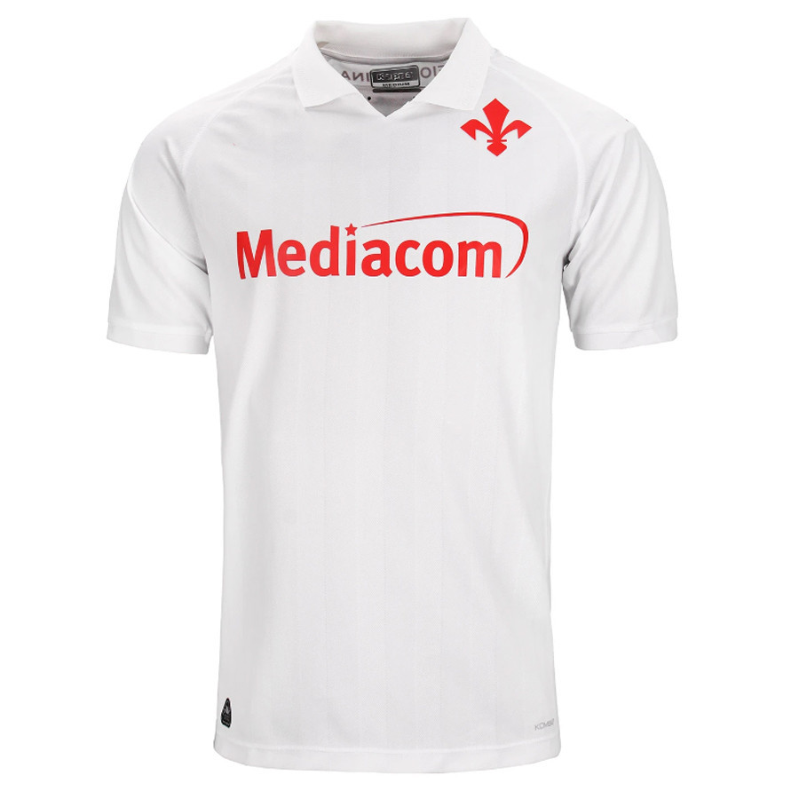 SY3 2024-2025 ACF Fiorentina Sân Khách Áo Thun Bóng Đá Cho Trẻ Em và Ngưới Lớn, Nhiều Kích Cỡ