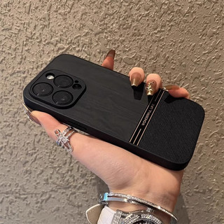 Ốp lưng chống sốc bằng da gỗ nhẹ màu nâu mới 16 Pro MAX cho iPhone 16 15 14 13 12 11 Pro MAX 14 / 15 Plus iPhone XS MAX XR 7 8 Plus 13 / 12MiNi cao cấp chống rơi