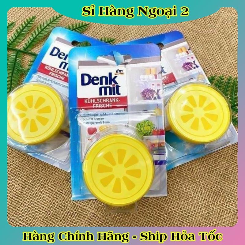 Sáp khử mùi tủ lạnh Denkmit hương chanh