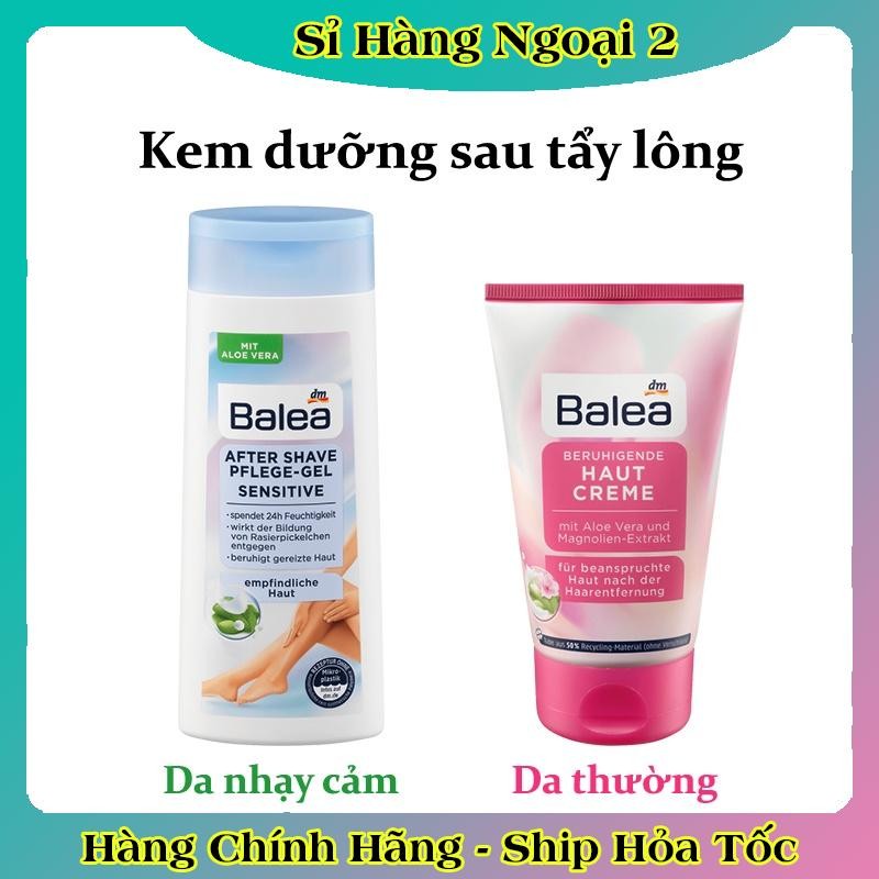 KEM ỨC CHẾ LÔNG MỌC - KEM DƯỠNG DA SAU WAX LÔNG - SAU CẠO LÔNG BALEA ĐỨC 125ML