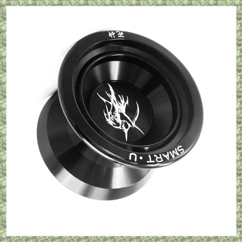 (C Z G L) LESHARE Yoyo Magic Yoyo BEBOO Yoyo S2 Vòng bi Yoyo kim loại đen đáp ứng cho trẻ em Người lớn Đồ chơi Yo-Yo chuyên nghiệp Dễ dàng cài đặt Dễ dàng sử dụng
