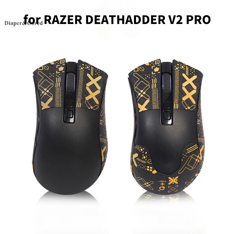 DIAPER & CORED Chuột Grip Tape Skate Handmade Sticker Chống Trượt Hút Mồ Hôi Cho Viper Ultimate DeathAdder V2 PRO Chuột Không Dây YTH
