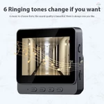 Màn hình IPS 4.3 Inch chuông cửa liên lạc 2.4G, giám sát video HD, liên lạc hai chiều cho biệt thự, văn phòng — ảnh 7