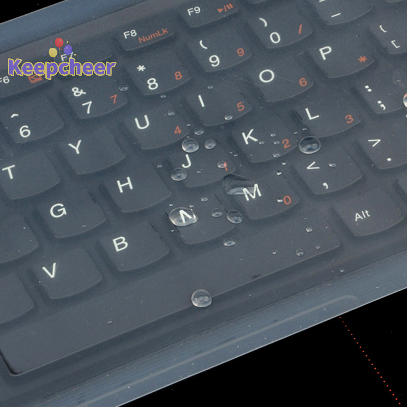 [Keepcheer] Tấm bảo vệ nắp bàn phím máy tính xách tay đa năng 12-17 inch Tấm bảo vệ bàn phím máy tính xách tay silicon chống bụi chống nước [Mới]