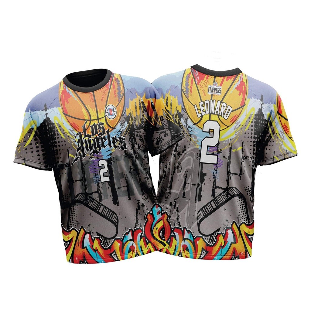 Miễn PHÍ TÙY CHỈNH TÊN & SỐ CHỈ CÓ PHẦN 01 ÁO THUN KAWHI LEONARD Thăng