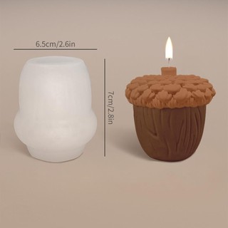 Diy Giáng Sinh Tuyết Pinecone Khuôn Thơm Nến Khuôn Dễ Dàng Phát Hành Dầu Pinecone Khuôn