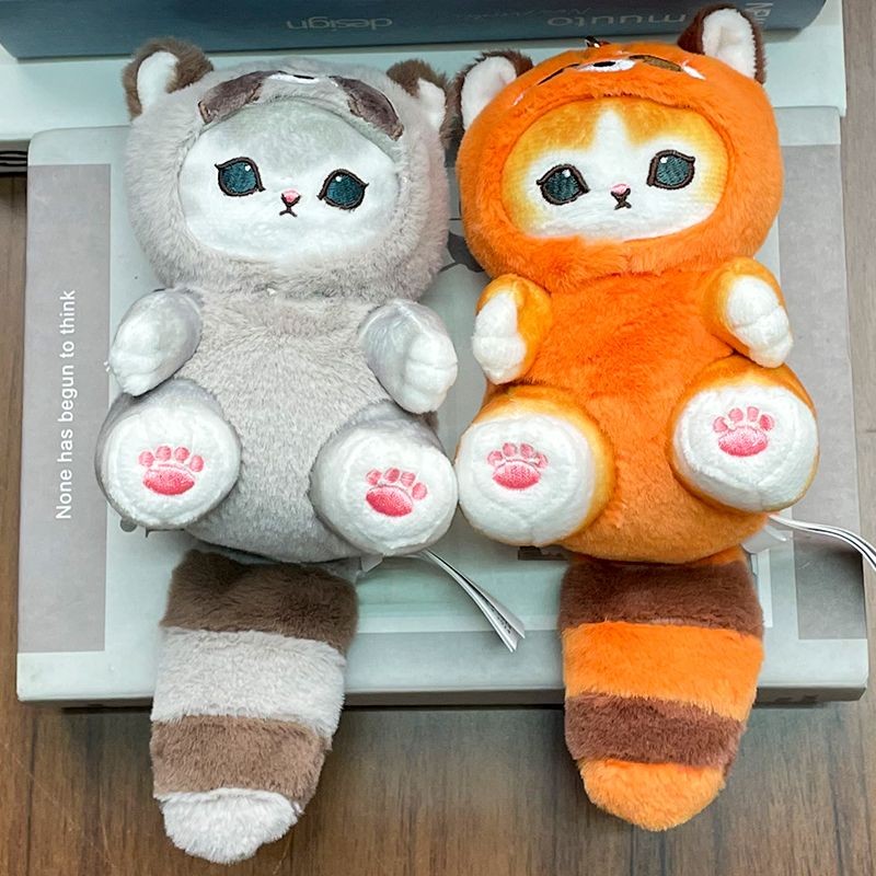 Mofusand Mèo Búp Bê Dễ Thương Kawaii Móc Khóa Mặt Dây Chuyền Mô Hình Bộ Sưu Tập Để Bàn Trang Trí Đồ Chơi Bé Gái Búp Bê Sinh Nhật