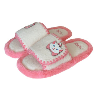 XIXITIAO Disney Marie Cotton Dép Nữ Dễ Thương Nhà Giày Cotton Đế Bằng