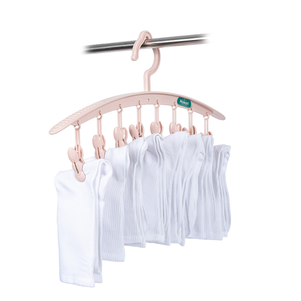Móc áo kẹp 1T Hokori tiện dụng - Móc phơi đồ chắc chắn  aladanh-net-vn