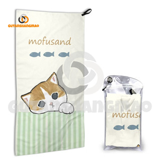 Khăn khô nhanh cá nhân hóa Mofusand 40 * 80CM Khăn chống thấm và mềm mại bằng sợi nhỏ 16x31,5 Inch
