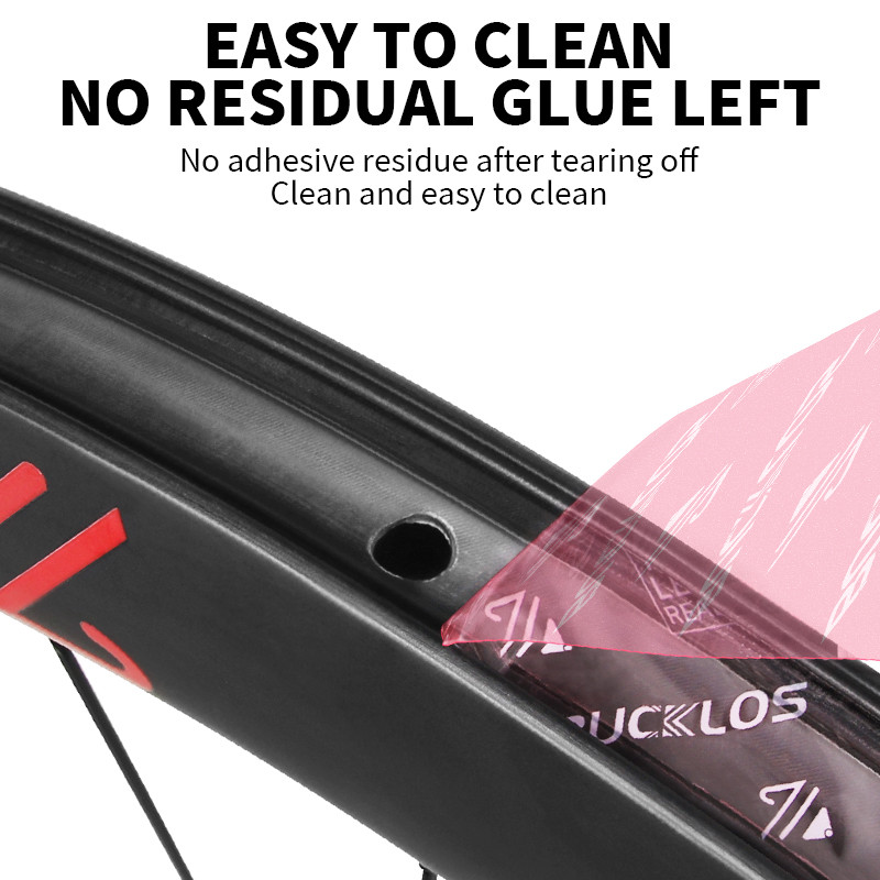 BUCKLOS MTB Xe Đạp Đường Bộ Không Ống Vành Băng Vành Xe Đạp Dải 10 Mét Cho 26 27.5 29 Inch 700c Chiều Rộng 17 19 21 23 25 28 30 32 35 Mm Phụ Kiện Đi Xe Đạp