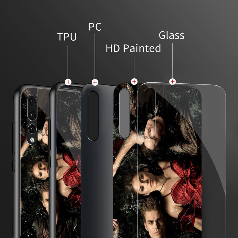 Nhật Ký Ma Cà Rồng Damon Salvatore Kính Cường Lực Ốp Lưng Điện Thoại Samsung Galaxy A11 A14 A20 A30 A22 A32 A33 A34 A40 A42 A51 4G A52 A53 A54 A70 A71 A72 A73 5G Cover