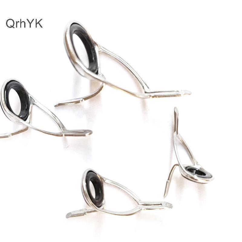 Nhà Máy Thời Trang 4 Cái / bộ Dụng Cụ Câu Cá Bằng Thép Không Gỉ Cần Câu Bộ Dụng Cụ Sửa Chữa Vòng Câu Cá Vòng Tròn Hướng Dẫn Vòng Tròn Mắt Dây QrhYK