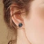 Bông tai áp lực SHUPUN, Bông tai áp lực Keloid bằng thép không gỉ màu đen, Quà tặng sáng tạo Phụ kiện trang sức Màu vàng Bông tai không xuyên thấu Vòng đeo tai sụn xoắn ốc